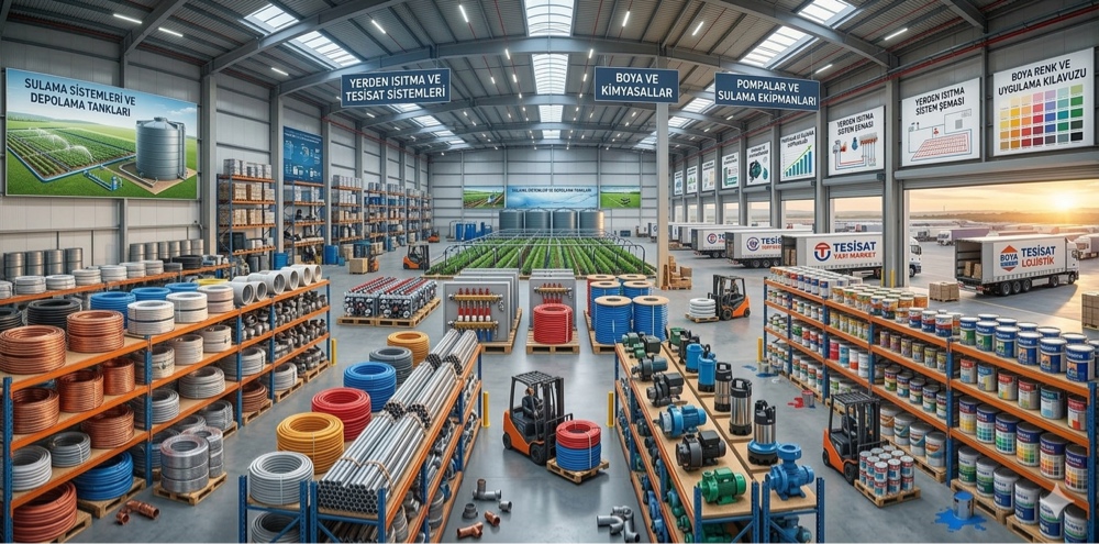 Muğla Toptan Tesisat ve Taahhüt Tedariki